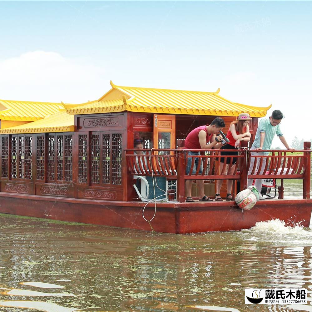 戴氏大型餐饮船 哪里有卖风景观光大型餐饮船 大型餐饮船厂家推荐