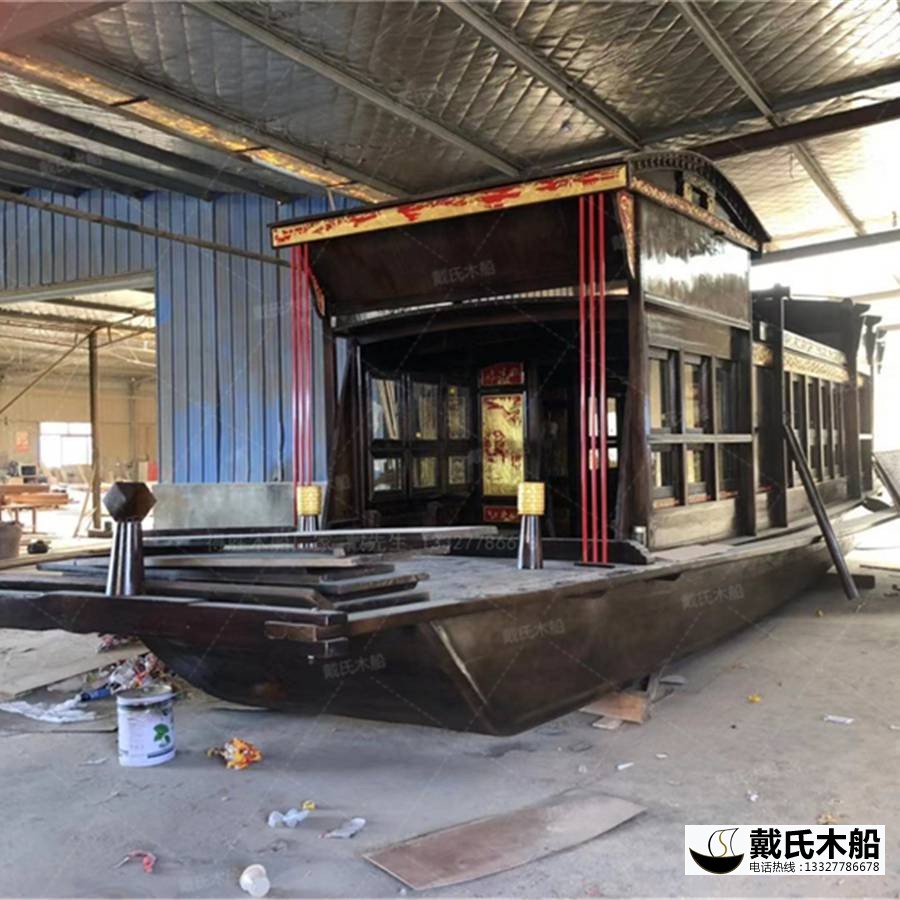观光嘉兴红船 定制嘉兴红船厂商定制 戴氏嘉兴红船