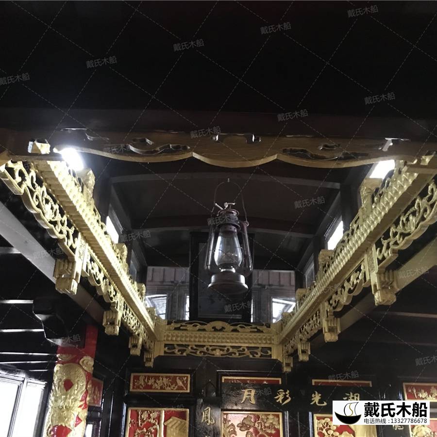观光嘉兴红船 定制嘉兴红船厂商定制 戴氏嘉兴红船